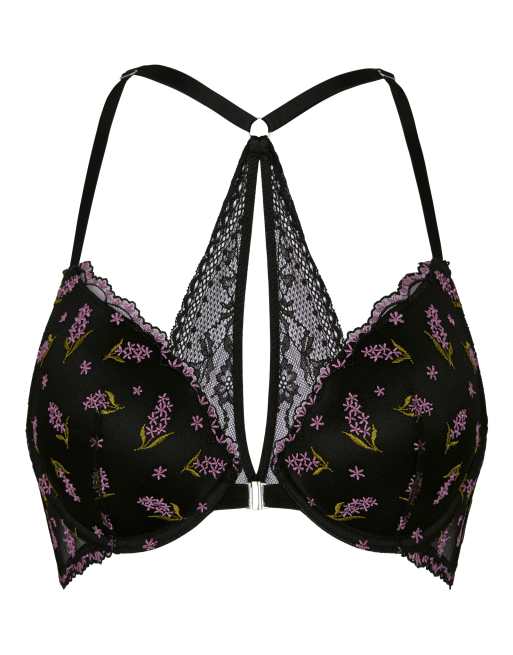 Hunkemoller push-up bh iris in zwart, 5 van 6