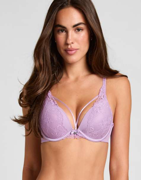 Hunkemoller push-up bh Naomi in paars - view 1