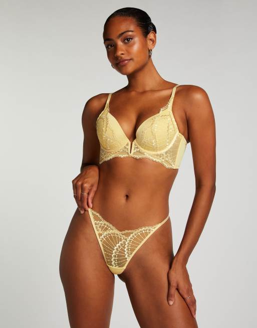 Hunkemoller - Sali - String in geel