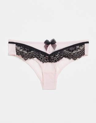 Gossard Glitter lace short in black