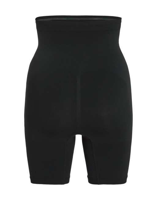 Hunkemoller Seamless enhancing thigh slimmer in black, 4 of 5