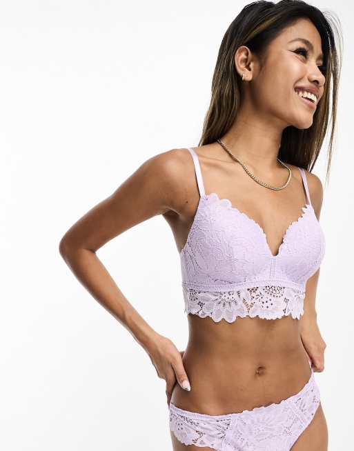 Lilac bralette hot sale