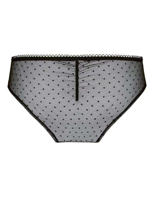 Hunkemoller slip brésilien Lindi noir, 5 de 5