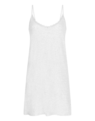 Hunkemöller - Slipdress aus Pointelle-Strick in Grau