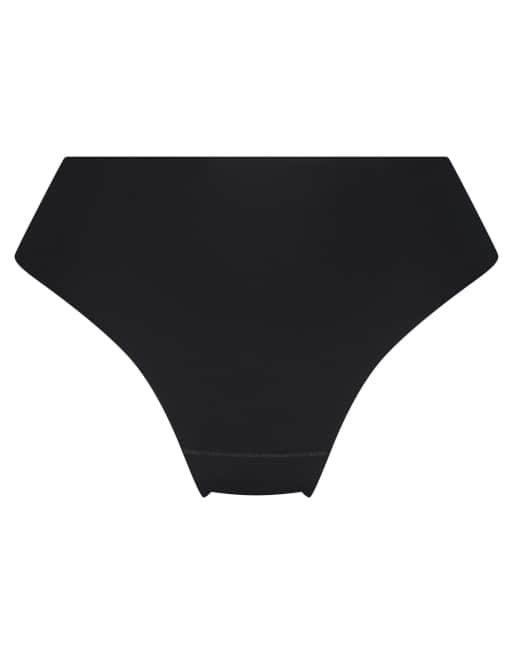 Hunkemoller Smooth thong in black, 4 of 4