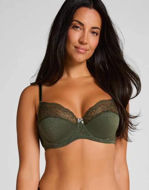 Hunkemöller - Sophie - Beugel-bh zonder vulling in groen - view 1