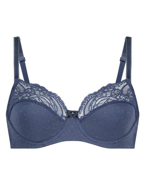 Hunkemoller - Sophie - Soutien-gorge non rembourré à armatures - Bleu - view 1