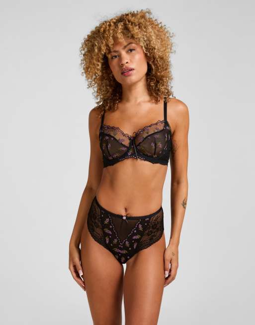 Hunkemoller soutien-gorge à armatures sans rembourrage iris noir, 3 de 6