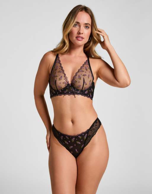 Hunkemoller soutien-gorge à armatures sans rembourrage iris noir, 3 de 6