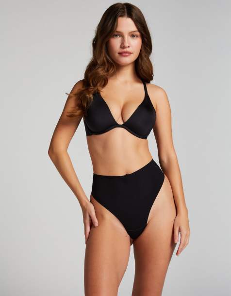 Hunkemoller - Soutien-gorge lisse non rembourré à armatures - Noir - view 1
