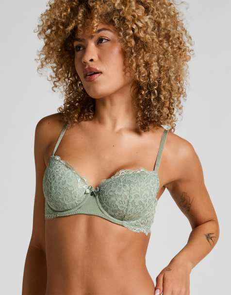 Hunkemoller soutien-gorge rembourré à armatures vert - view 1