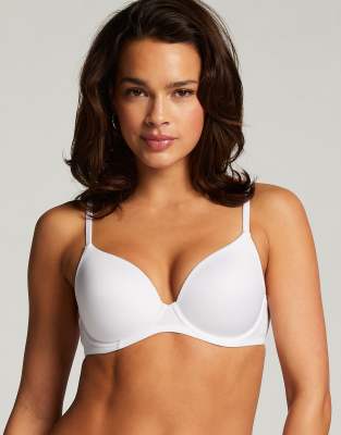 Hunkemoller - Soutien-gorge ultra doux à armatures et bonnets rembourrés - Blanc 38A