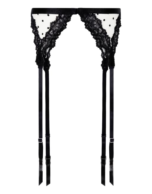Hunkemoller Suspender dolly in white, 5 of 5