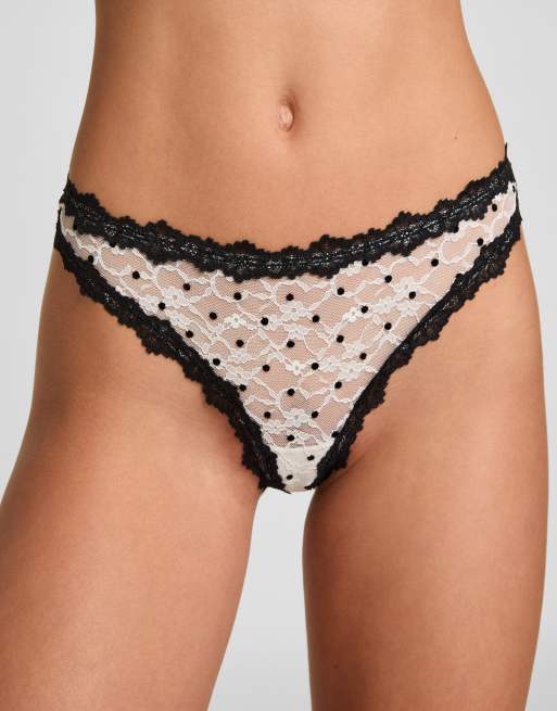 Hunkemoller Thong dolly in white, 2 of 6
