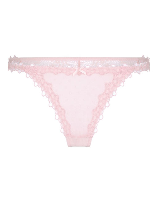 Hunkemoller Thong eleanora in pink, 4 of 5
