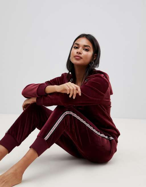 Asos discount velour loungewear