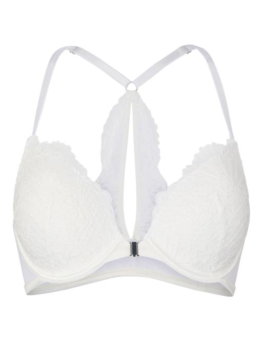 Hunkemöller - Whitney - Voorgevormde push-up bh met beugels in wit, 3 van 4