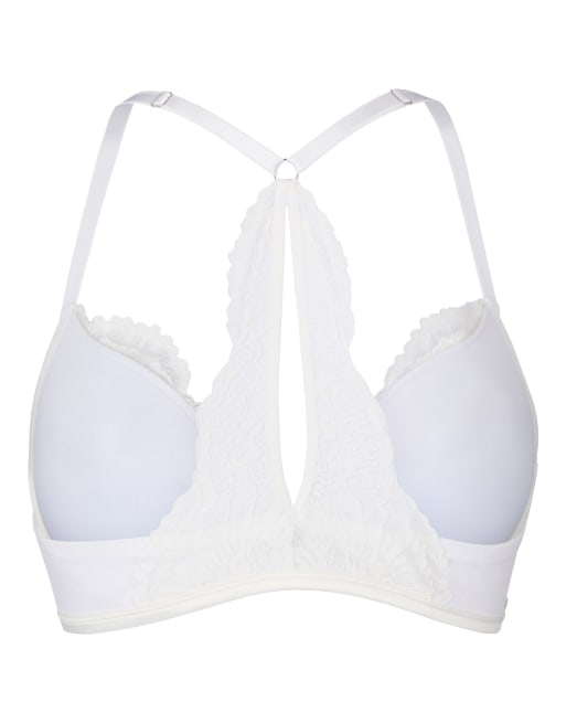 Hunkemöller - Whitney - Voorgevormde push-up bh met beugels in wit, 4 van 4