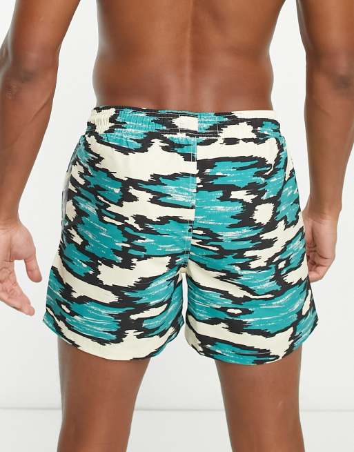 Green on sale swim trunks