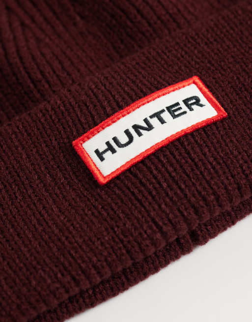Hunter Acksley strikket hue i rød, 2 af 3