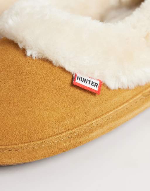 Hunter ballerina-hjemmesko i biscuit, 2 af 5
