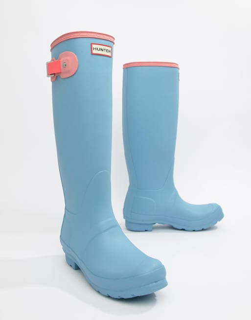 Hunter colour shop block wellies
