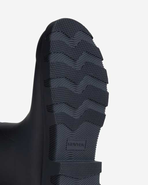 Hunter - Botas de agua altas unisex Downpour en azul marino, 4 de 4