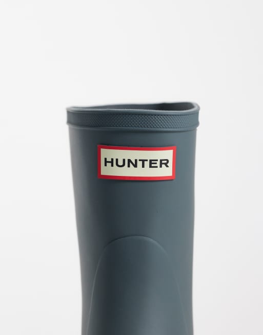 Hunter - Botas de agua unisex altas Downpour en turquesa, 2 de 4