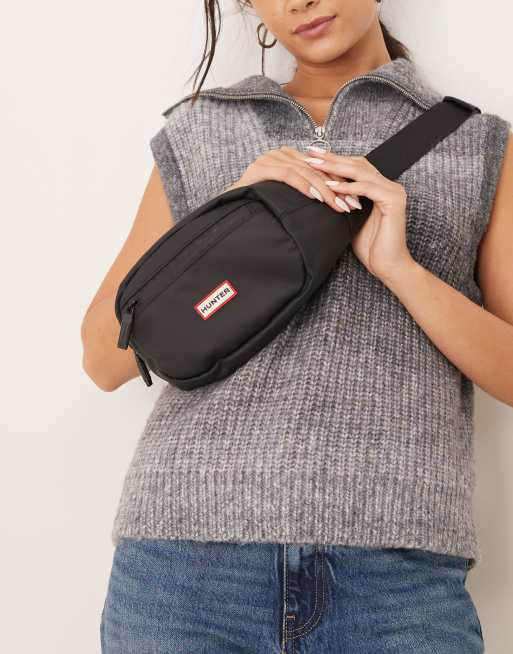 Hunter Bum Bag in black