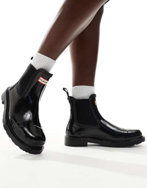 Hunter commando wellingtons best sale