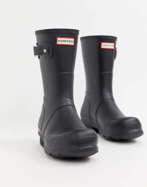 Hunter – Czarne niskie kalosze, 2 z 4