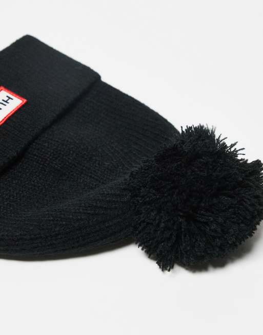 Hunter – Czarny zestaw unisex podarunkowy: czapka beanie i rękawiczki, 3 z 3
