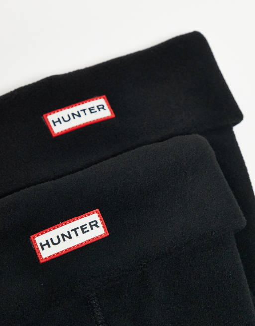 Hunter - Downpour - Calzettoni per stivali da pioggia unisex neri, 2 di 3
