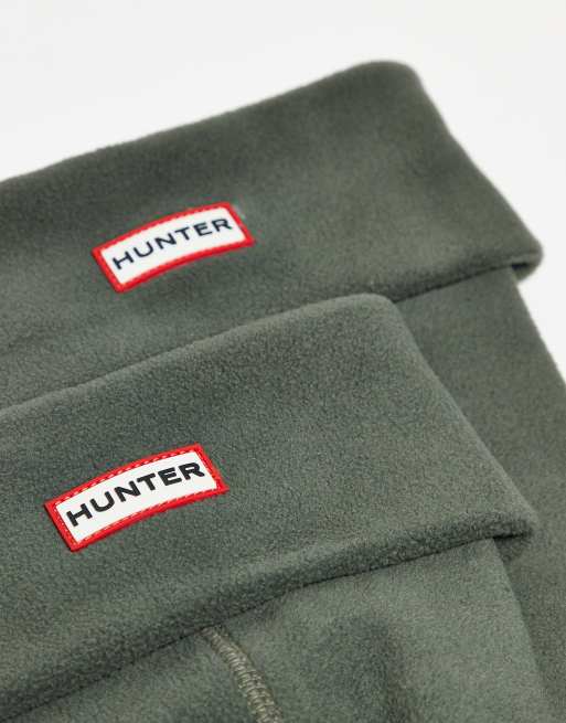 Hunter - Downpour - Chaussons de bottes unisexes - Vert olive foncé, 3 de 3