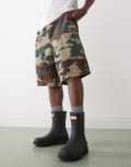 [Hunter] Hunter Downpour short gumboots in black 42 BLACK