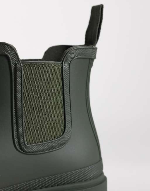 Hunter - Downpour - Stivaletti Chelsea verde oliva scuro, 5 di 5