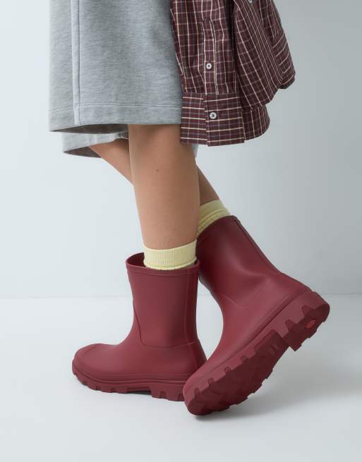 Hunter - Downpour - Stivali da pioggia bassi color merlot, 2 di 4