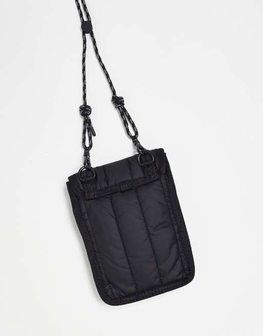 HUNTER [UNISEX] Intrepid Puffer Essential Phone Pouch Black/