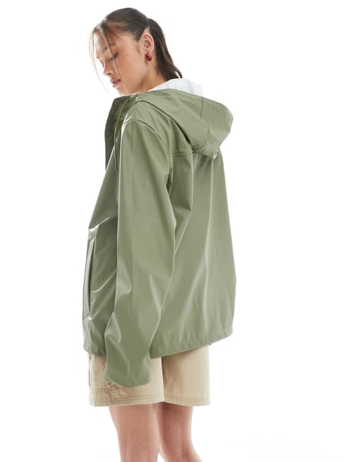 Hunter Izzy hooded jacket in green | ASOS