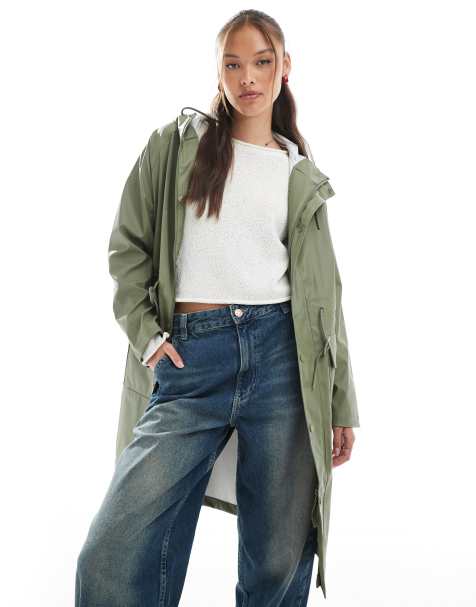 Hunter Janna parka in green - view 1