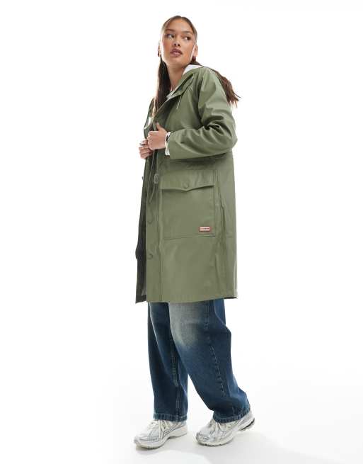 Hunter Janna parka in green, 2 of 4