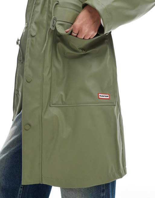 Hunter Janna parka in green, 4 of 4