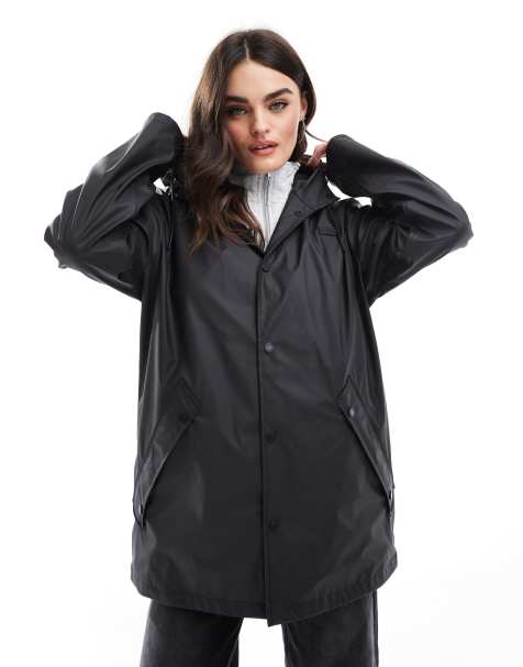 Hunter - Jo - Anorak van PU in zwart - view 1