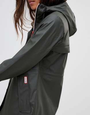 rubberised rain mac womens