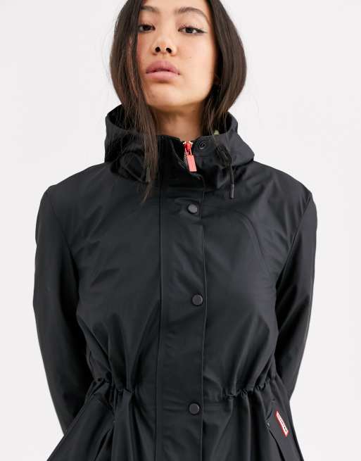 Hunter store rubber raincoat