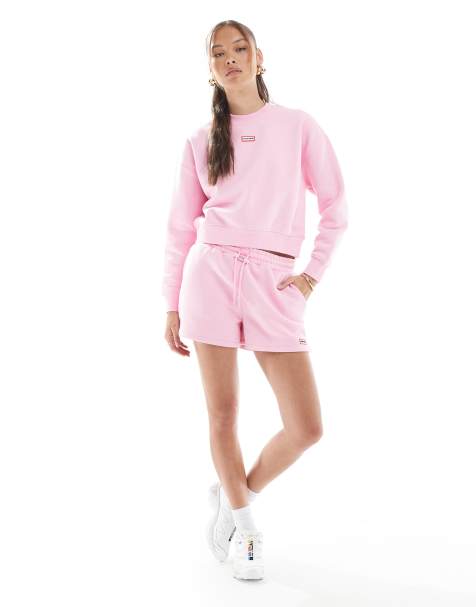 Hunter Lunan shorts in pink - view 1