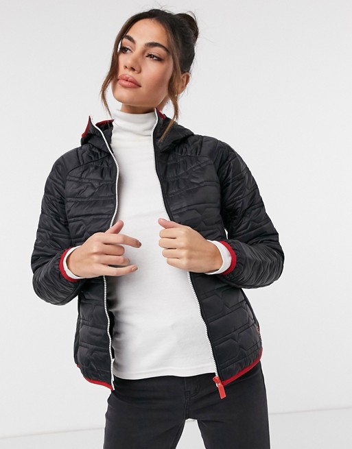Hunter mid layer jacket in black