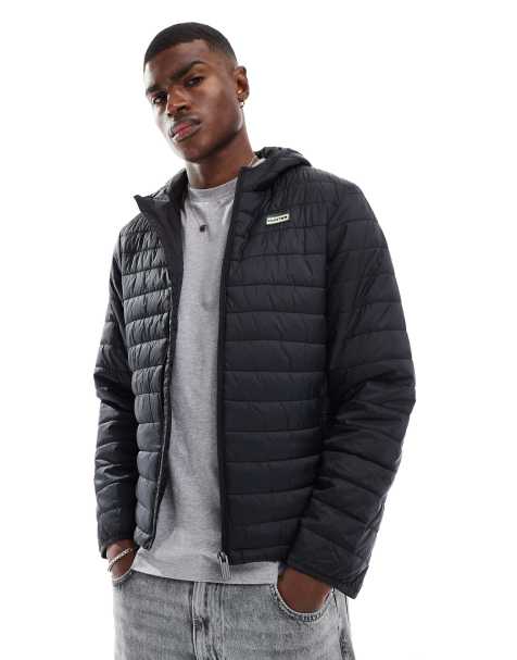 Hunter – Mikey – Czarna kurtka z izolacją - view 1