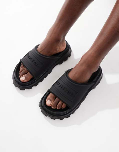 Hunter Moulded stacked slider in black - view 1