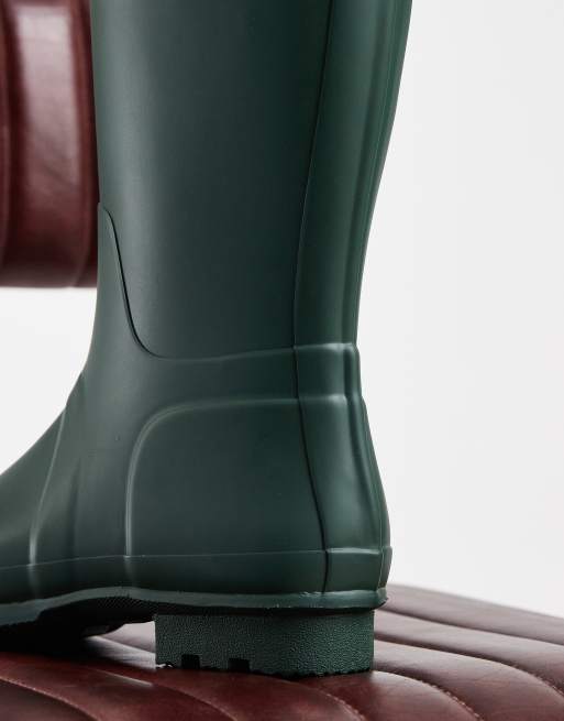 Hunter Original Anniversary tall wellington boots in Hunter Green, 4 of 4